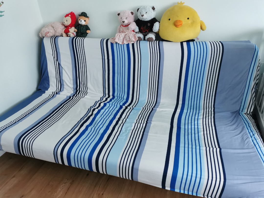 IKEA Queen Size Sofa Bed, Furniture & Home Living, Furniture, Bed