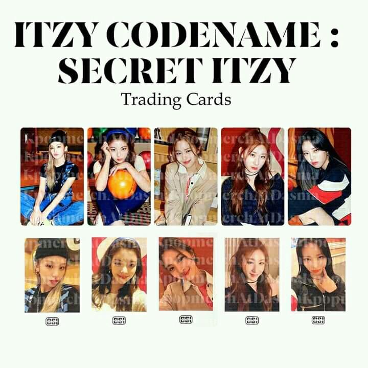 Itzy Codename : Secret Itzy - Agent ID Card + Lanyard Set – Choice