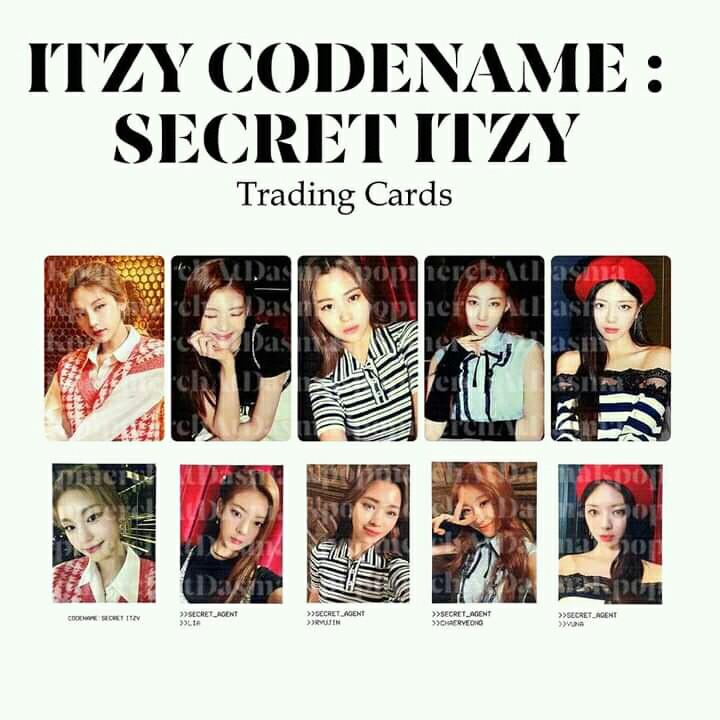 Itzy Codename : Secret Itzy - Agent ID Card + Lanyard Set – Choice