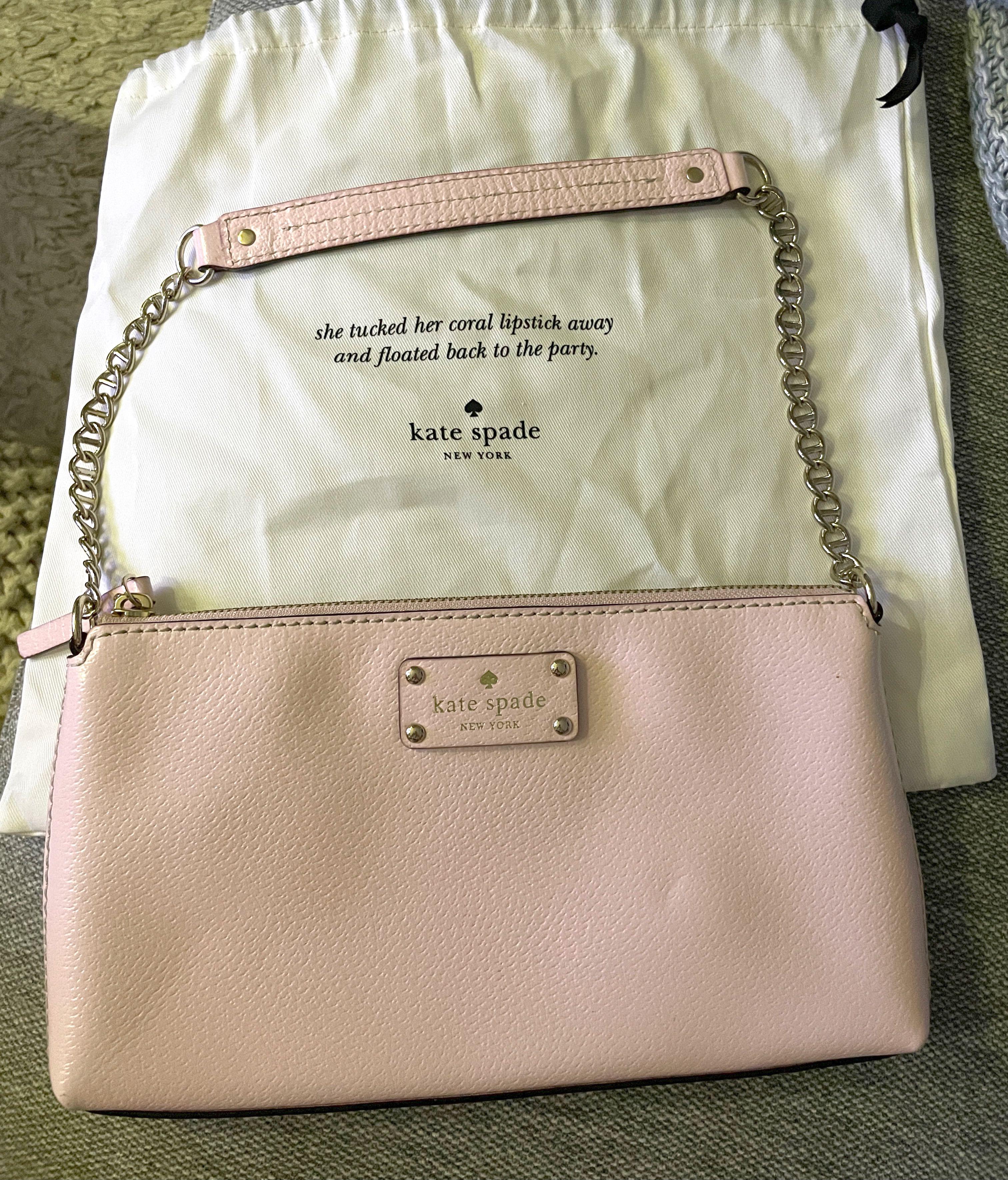 Kate spade 2025 nude clutch