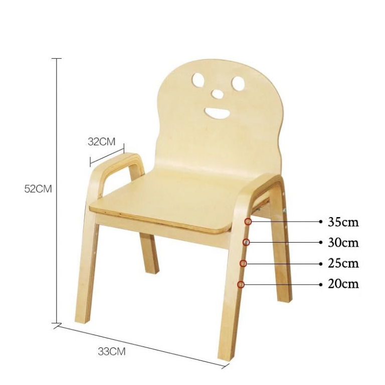 kids chair with adjustable height/ kids Nordic / Scandinavian style ...