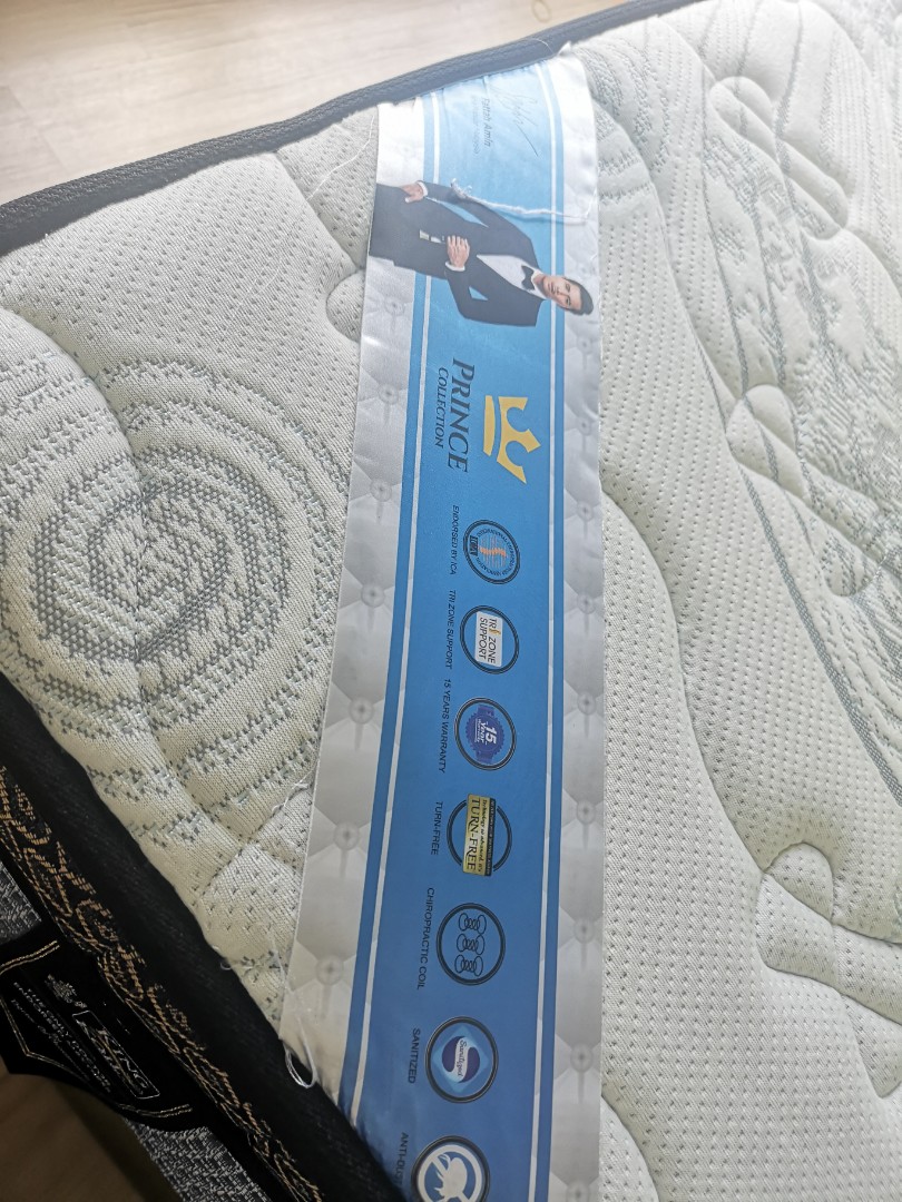 King koil mattress sapphire and Bed frame, Furniture & Home Living