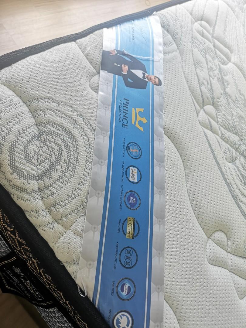 King koil mattress sapphire and Bed frame, Furniture & Home Living