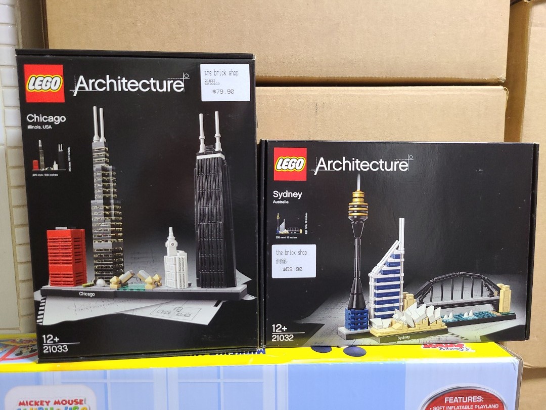 lego architecture 21033 chicago 21032 sydney Hobbies Toys Toys Games on Carousell