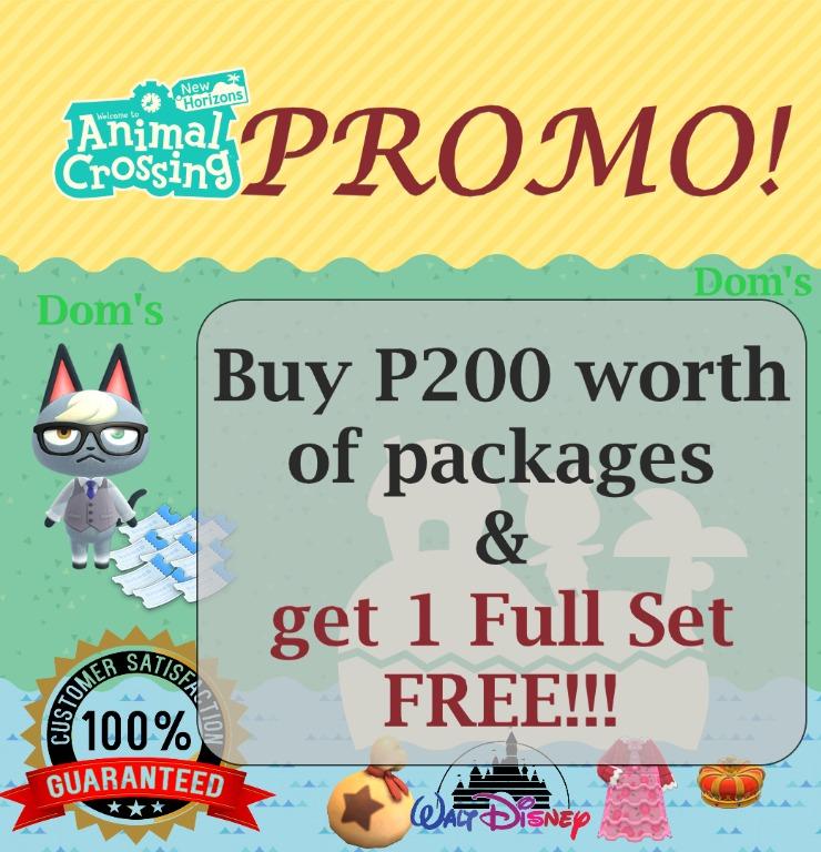 Animal crossing promo code discount