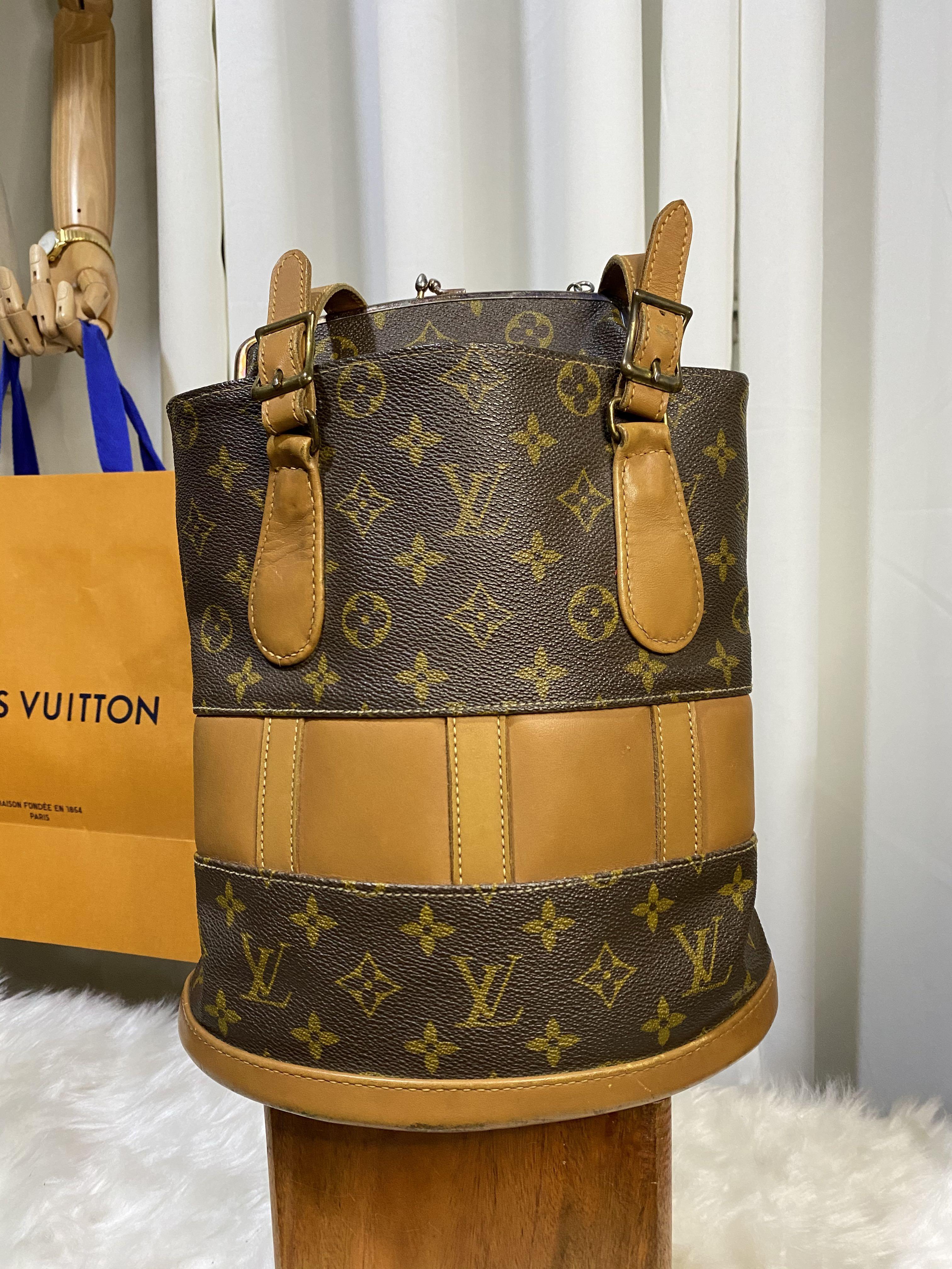 Authentic Vintage Louis Vuitton Bucket GM large – SergiosCollection