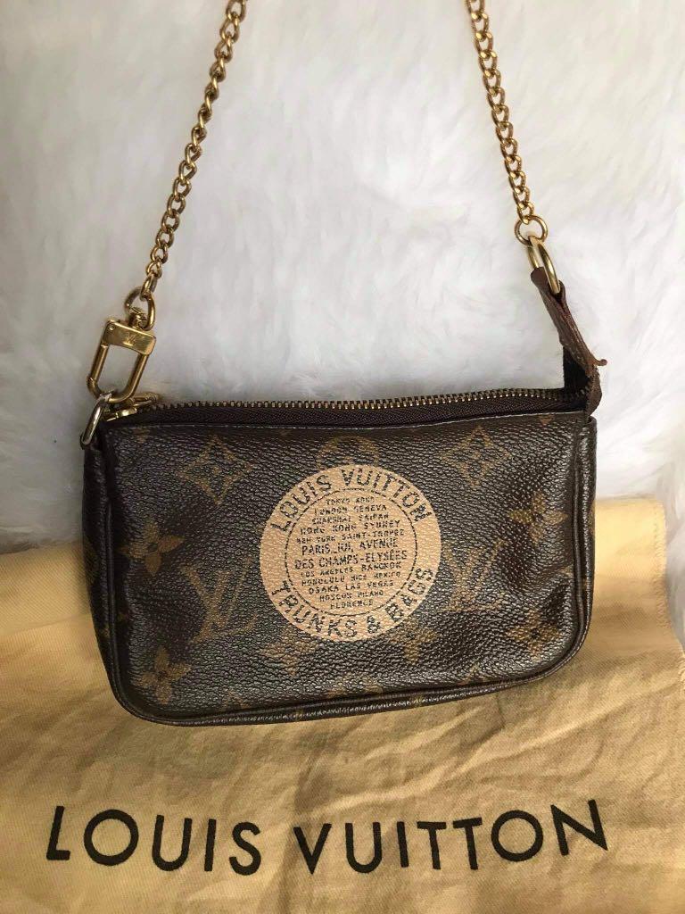 LV) Louis Vuitton Mini Pochette Delightful Bag, Luxury, Bags & Wallets on  Carousell