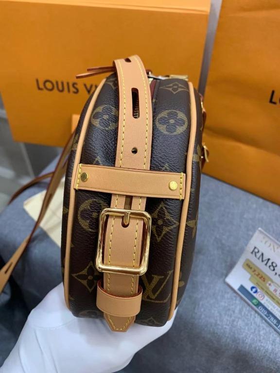 LV M52294 BOITE CHAPEAU SOUPLE。經典花紋圓餅包, 名牌精品, 精品包與