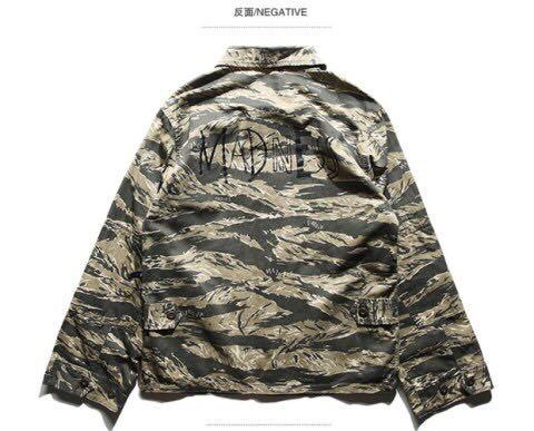 madness 17ss bdu tiger camo pattern shirt B.D.U. logo size s camo