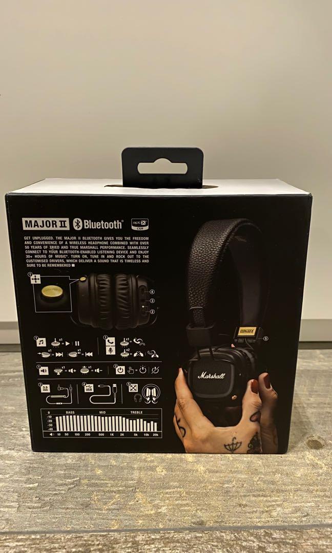 Marshall Minor II Bluetooth Headphones (Original Box only), 汽車