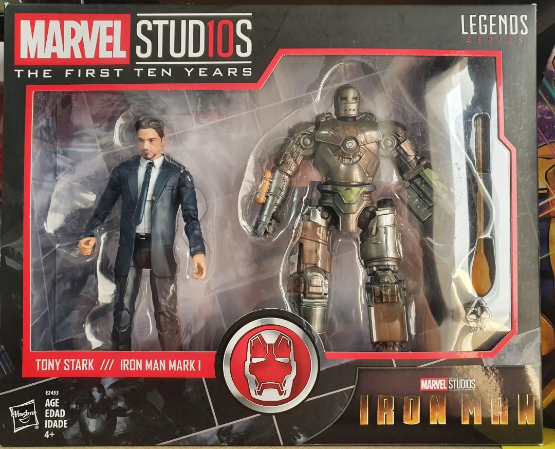 Marvel Legends Hasbro Tony Stark Iron Man Mark 1 2 Pack For only