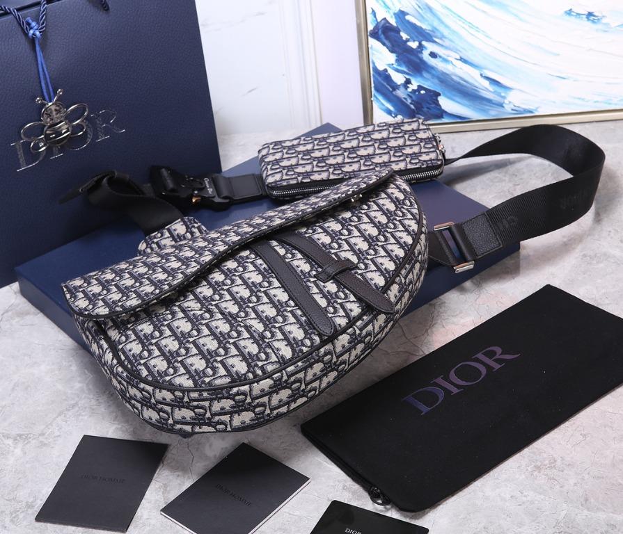 Dior Men's Maxi Saddle Bag