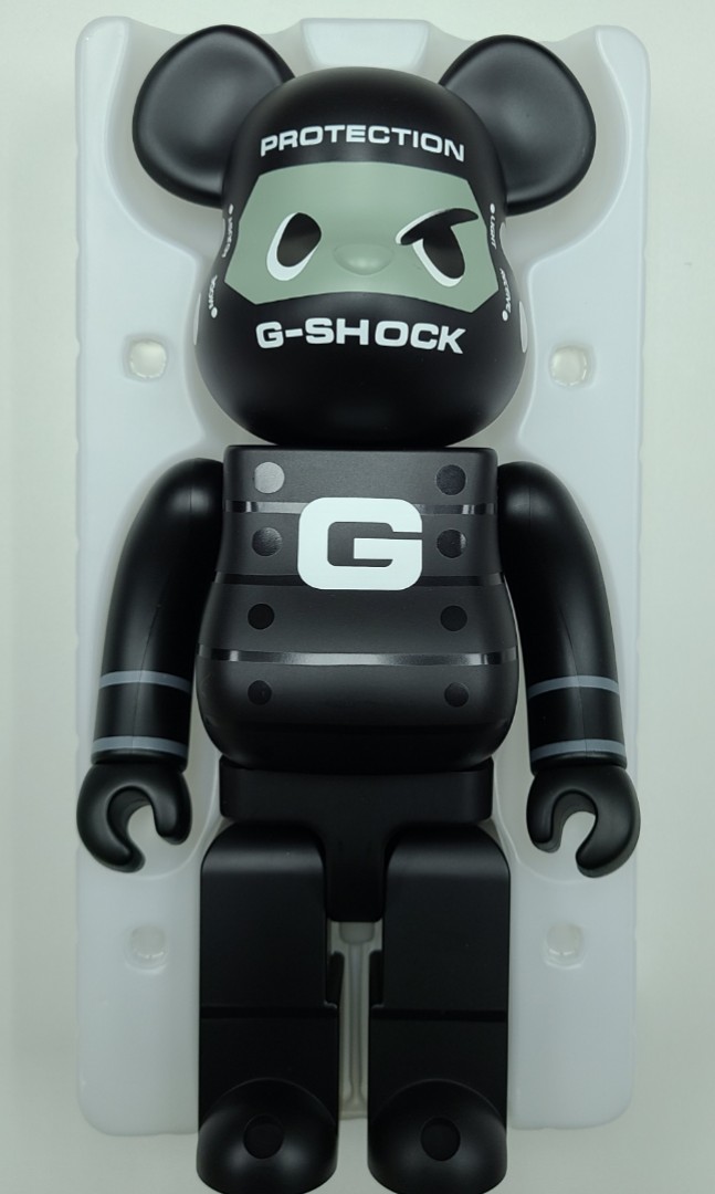 Medicom Bearbrick 400% G-Shock Be@rbrick G Shock Man Gshock Black