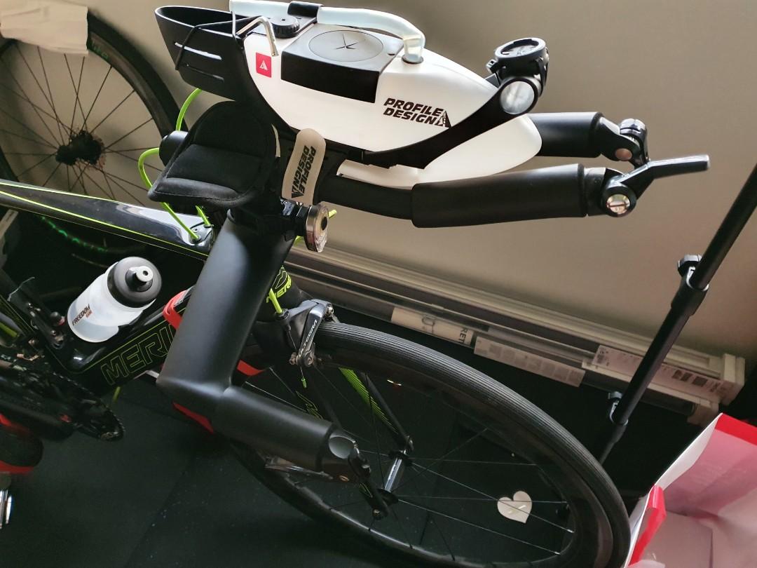 Merida Reacto 5000 (Category: Bicycles) located in Singapore. Submitted by babynmum (Listing ID 1097355353, Image 4). Description: Merida Reacto 5000 for sale without wheelset! This is the CF3 carbon model. Current models are mostly CF2 carbon. Bike is lightly used. Cycled less than 10 times after build-up. View to see condition. Frame size: XS (TT: 52cm) Front d & rear d: Ultegra 6800 with oversize pulley Crankset: Rotor 3D+ with Ridea oval chai