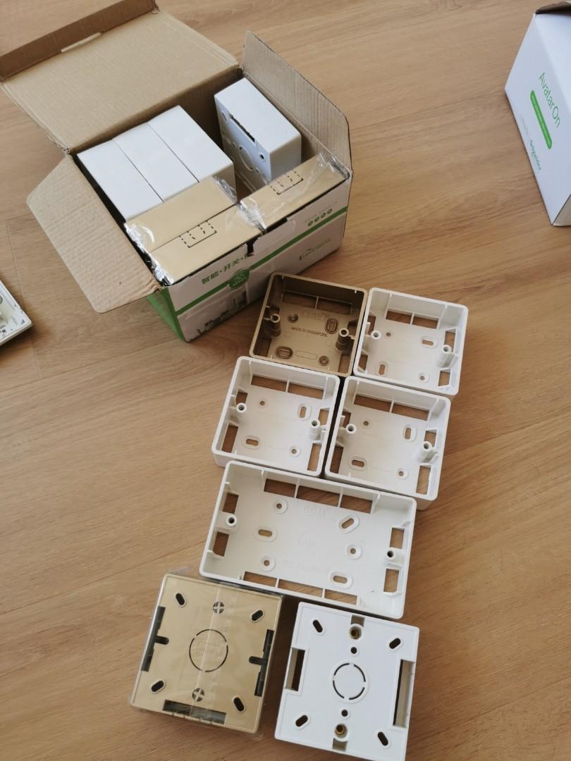 Switch Mount Box Mounting boxes for switches., TV & Home Appliances, Electrical ...