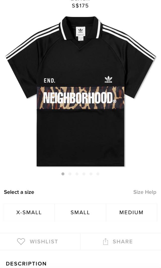 Neighborhood Adidas end oversized vintage jersey, Men's Fashion Neighborhood Adidas end oversized vintage jersey, Men's Fashion
