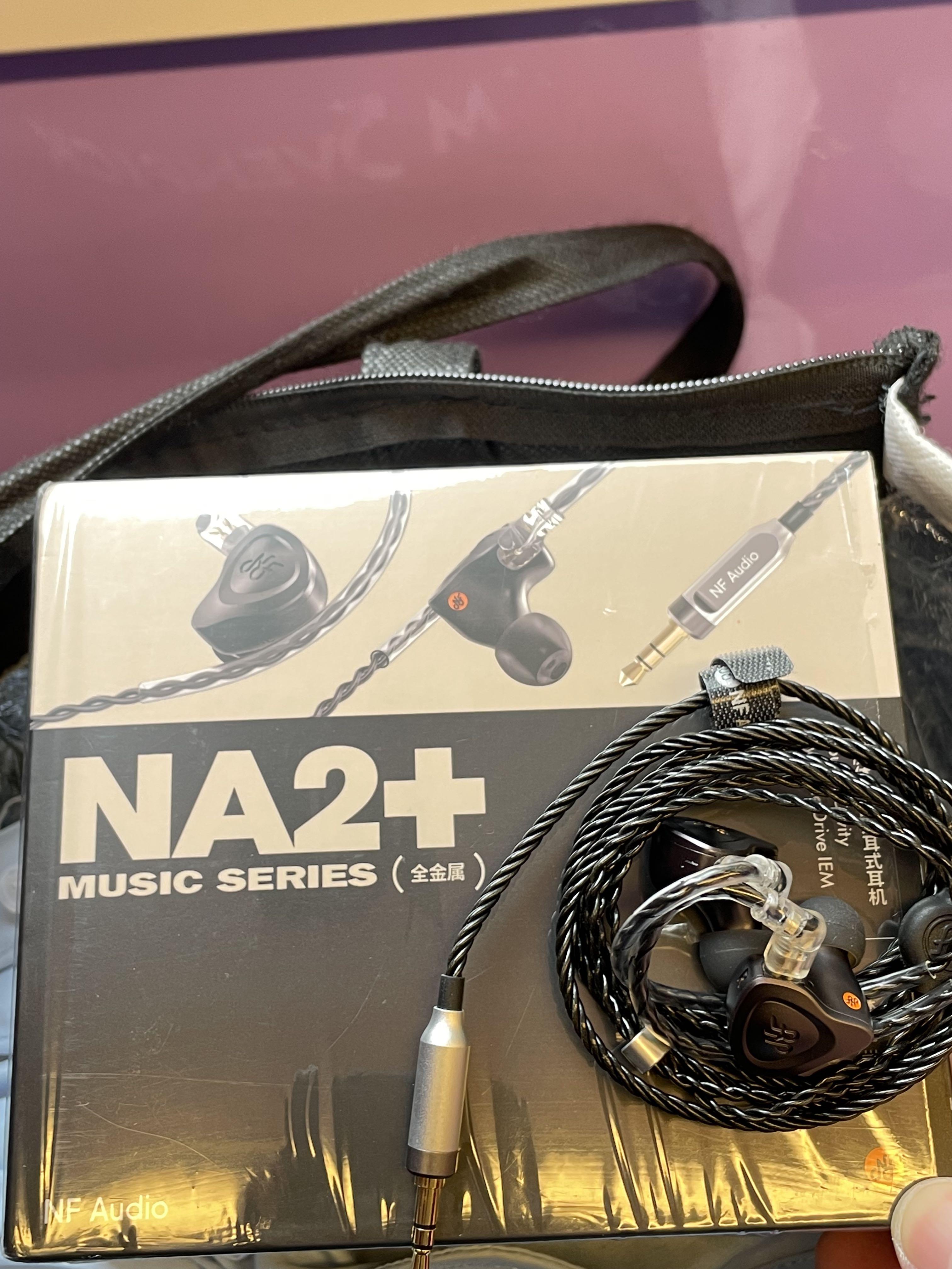 NF audio Na2+ / NA2 plus hi-res earphone 99%new full set, 音響器材