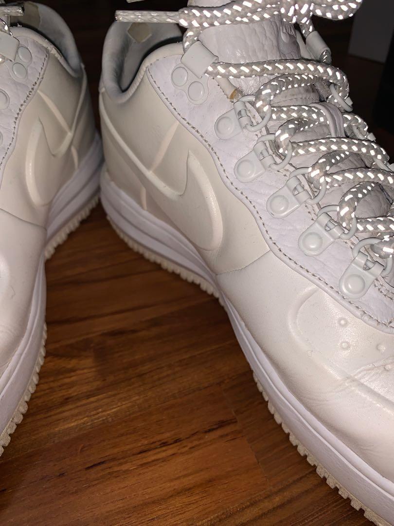 Nike Air Lunar Force 1 Triple Whites Men s Fashion Footwear