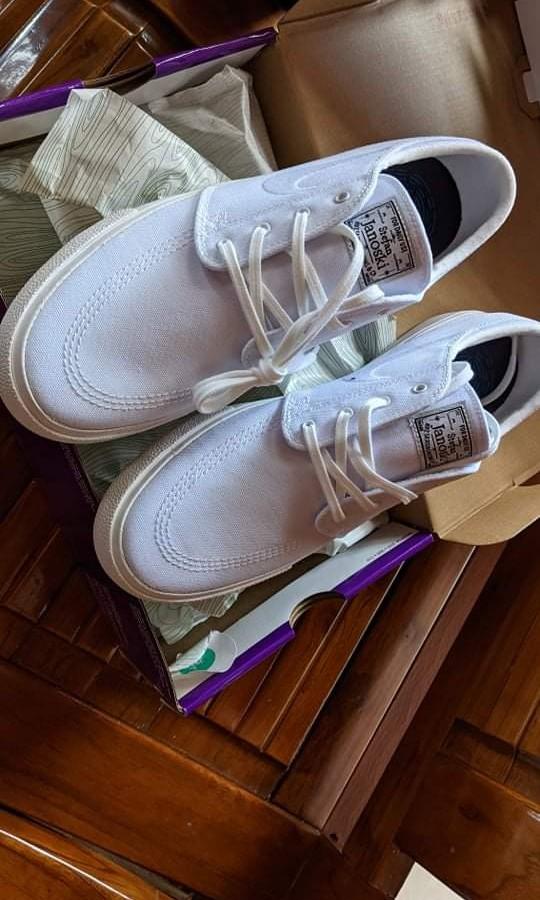 Janoski discount triple white