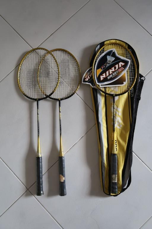 Karakal Badminton Set 2 Player Set 2 x Rackets and 3 x Shuttles 