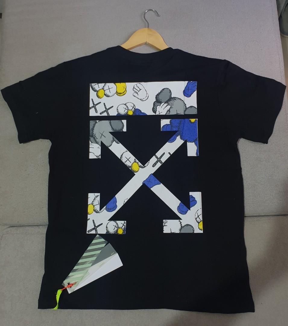 kaws off white t shirt