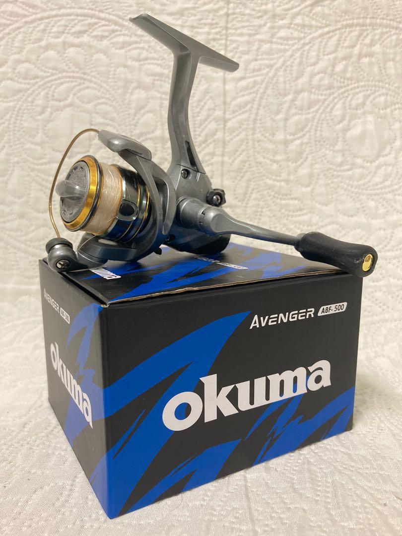 Okuma Avenger ABF - 500 spinning fishing reel, Sports Equipment