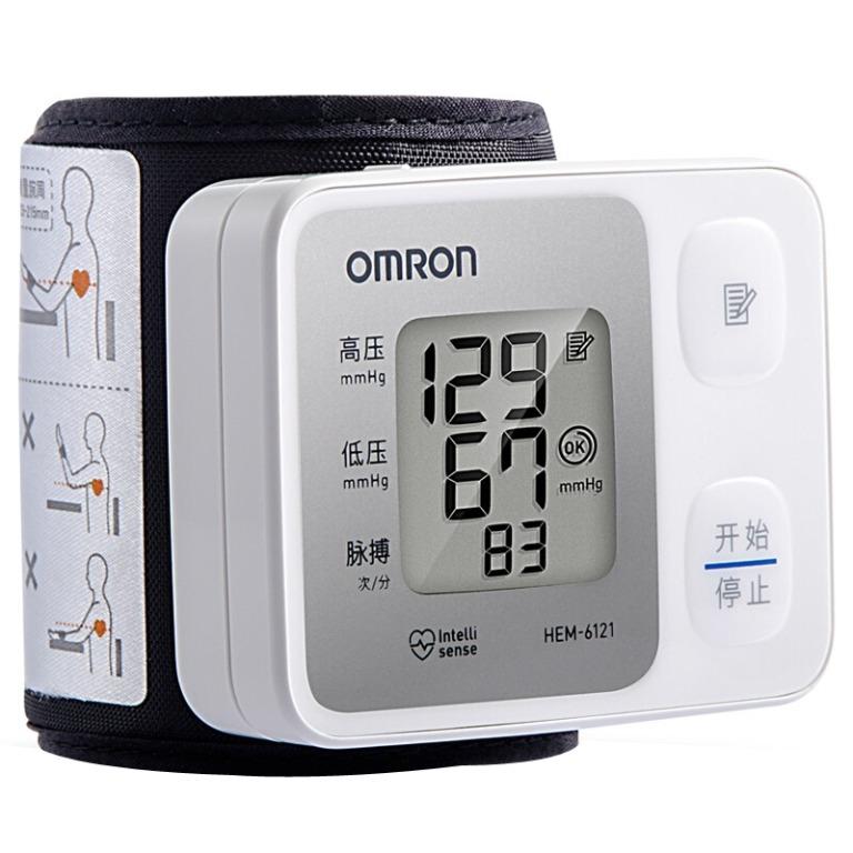 OMRON HEM6121 Electronic Blood Pressure Monitor 手腕式血壓計 (Intellisense