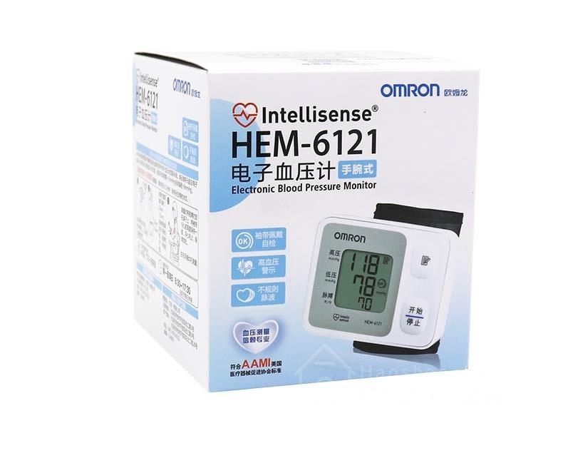 OMRON HEM6121 Electronic Blood Pressure Monitor 手腕式血壓計 (Intellisense