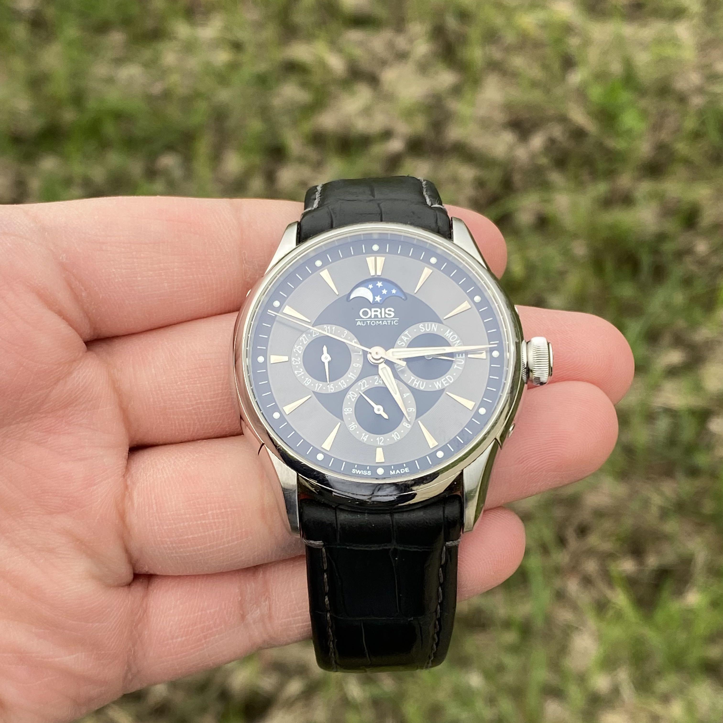 Oris artelier new arrivals complication black