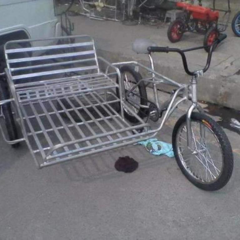 Passenger Service Sidecar with bike Sports Equipment Bicycles Parts Bicycles on Carousell