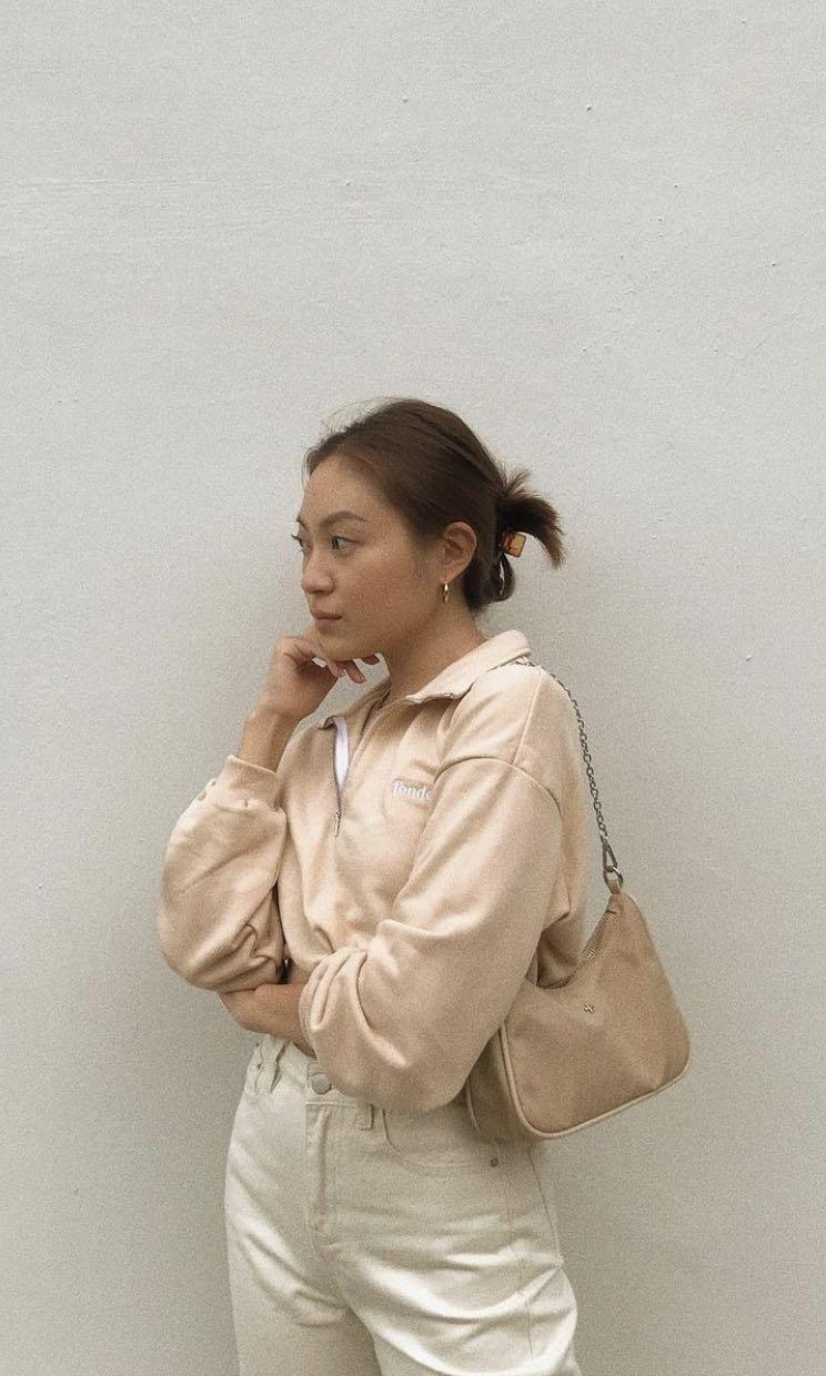 Peta And Jain Paloma in Beige and Silver Women s Fashion Bags Wallets Purses Pouches on Carousell