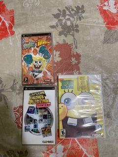 PSP games + 1 Wii Game