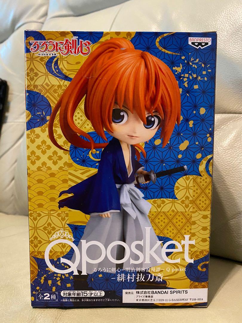 日版 Qposket 緋村抜刀斎 浪客劍心 明治劍客浪漫譚 Rurou Kenshin Battosai Himura 興趣及遊戲 玩具 遊戲類 Carousell
