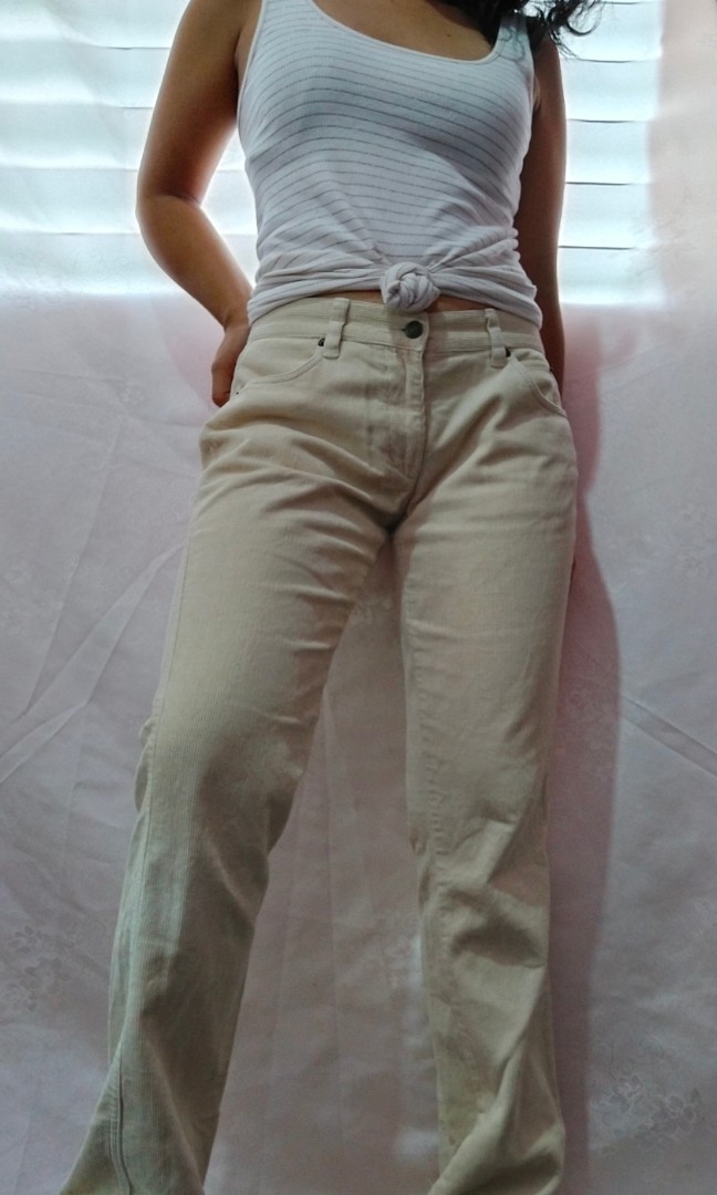 Ralph Lauren Low Rise Corduroy Pants, Women's Fashion, Bottoms, Other  Bottoms on Carousell