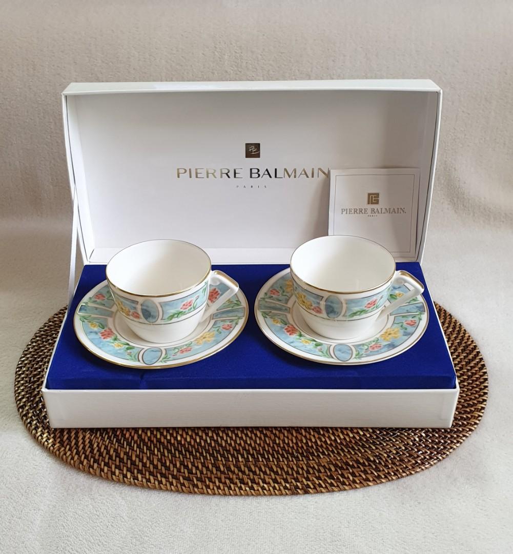 Giv rettigheder assimilation support Rare Pierre Balmain Coffee Cups Set, Furniture & Home Living, Kitchenware &  Tableware, Coffee & Tea Tableware on Carousell
