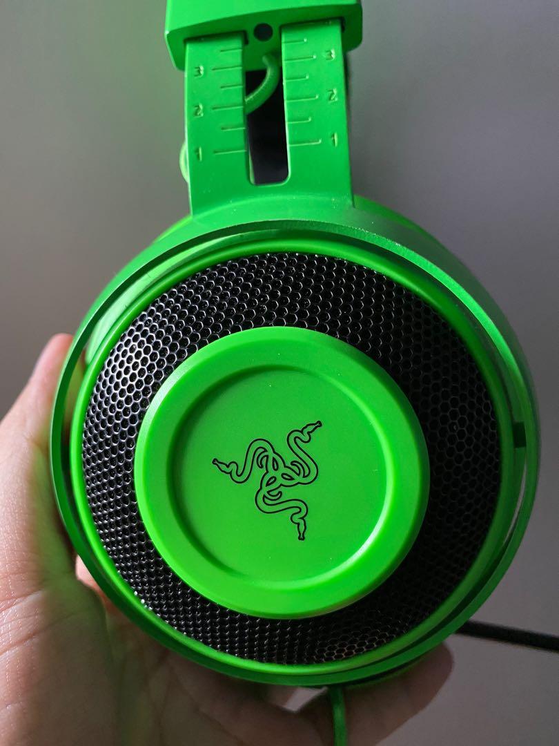 Razer kraken 2019 7.1 surround green