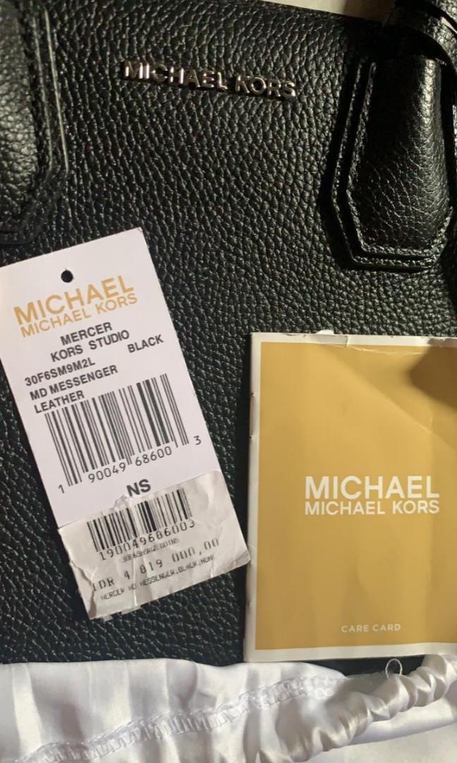 Care Card Michael Kors Authenticity Tag Care Card Michael Kors On Sale