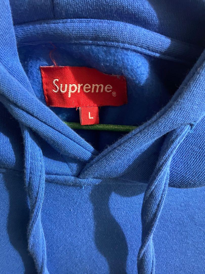 Supreme hoodie royal blue off/legit, Men's Fashion, Coats, Jackets and  Outerwear on Carousell