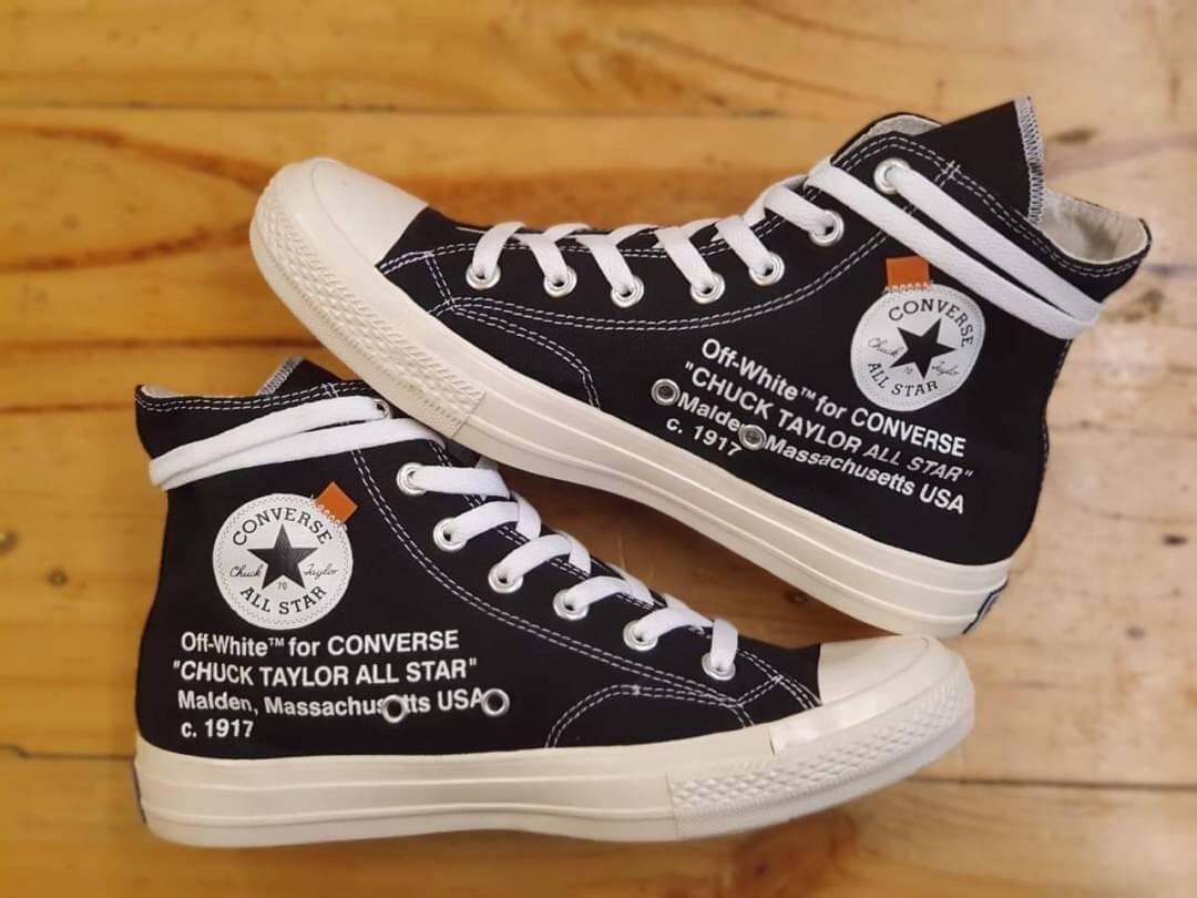 Converse 70s x off white harga top