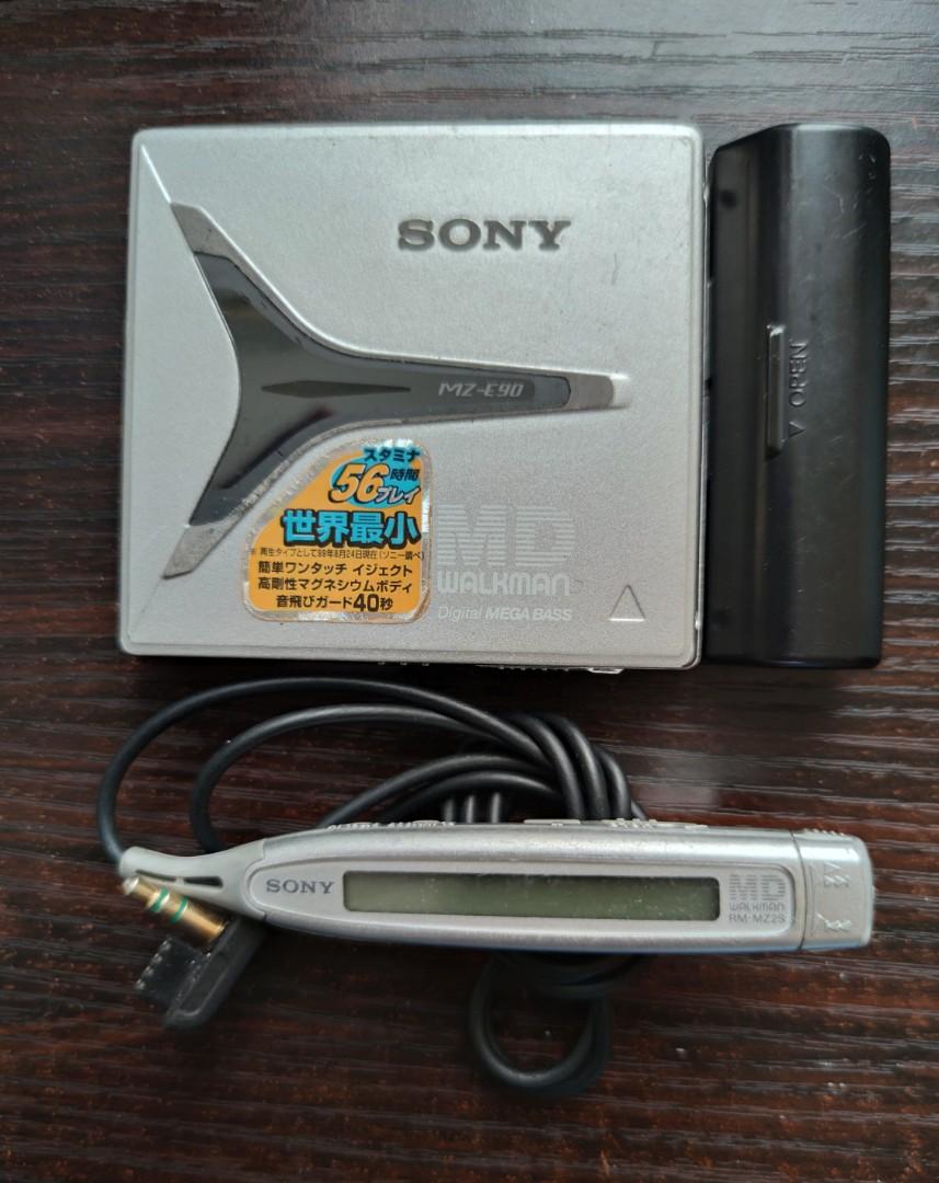 未使用品!SONY MD WALKMAN MZ E90 送料無料! 未使用品!SONY MD WALKMAN MZ E90 送料無料!