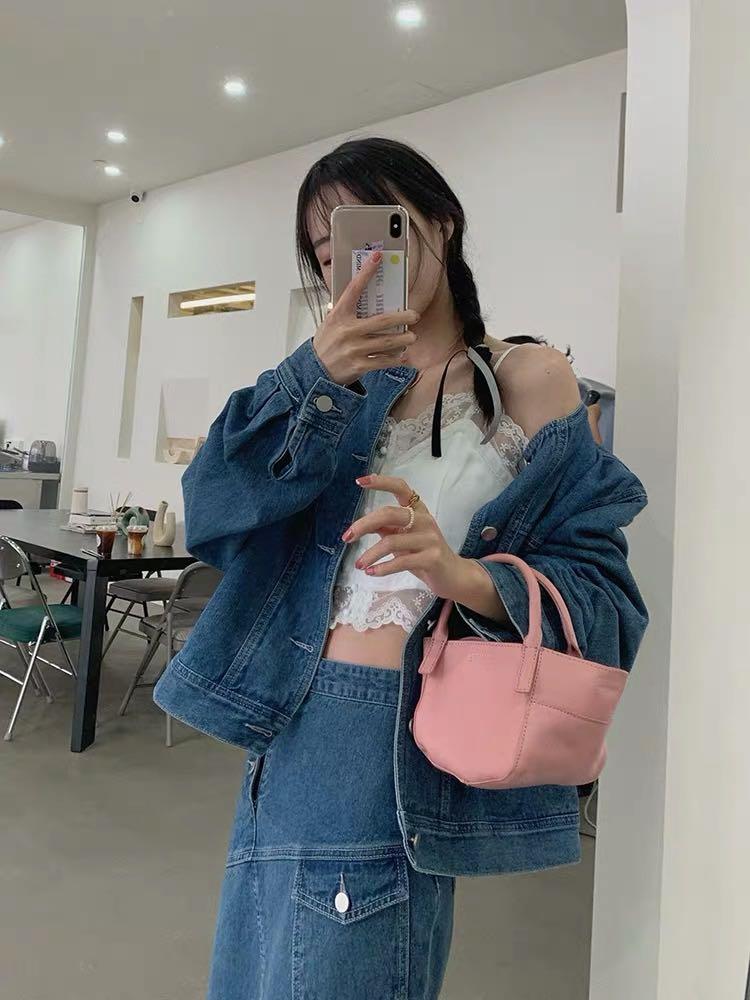 Crop top with vest underneath clearance