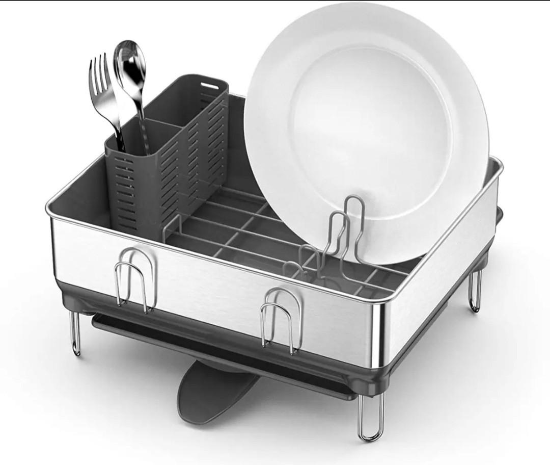 Steel Dish Rack from Simply Human Furniture Home Living Kitchenware Tableware Other Kitchenware Tableware on Carousell