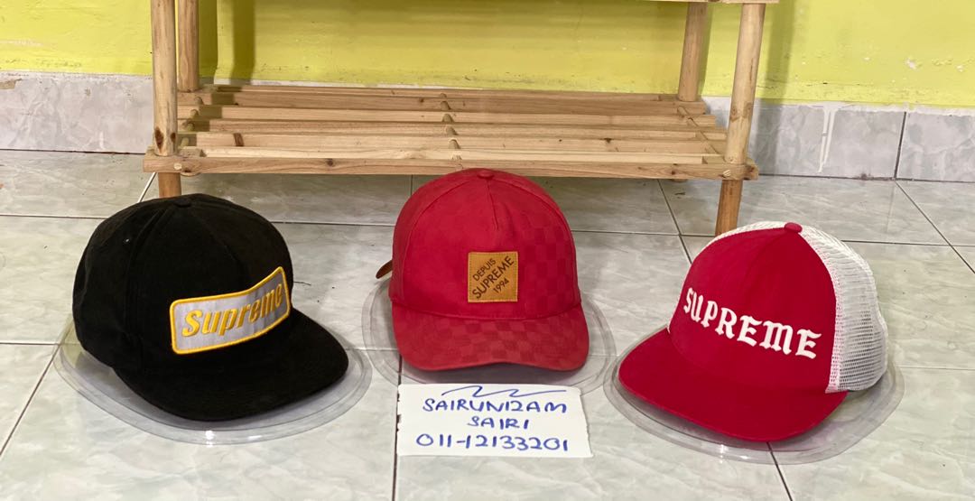 Supreme Cap, Men's Fashion, Watches & Accessories, Cap & Hats on