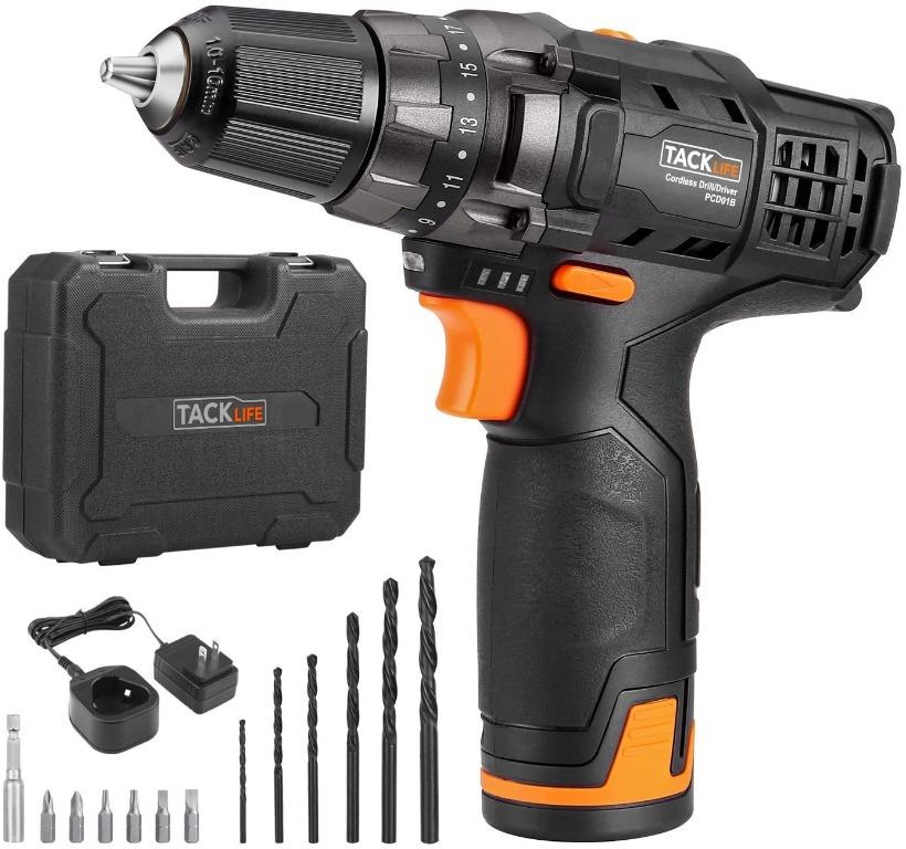 Tacklife 18v cordless drill store
