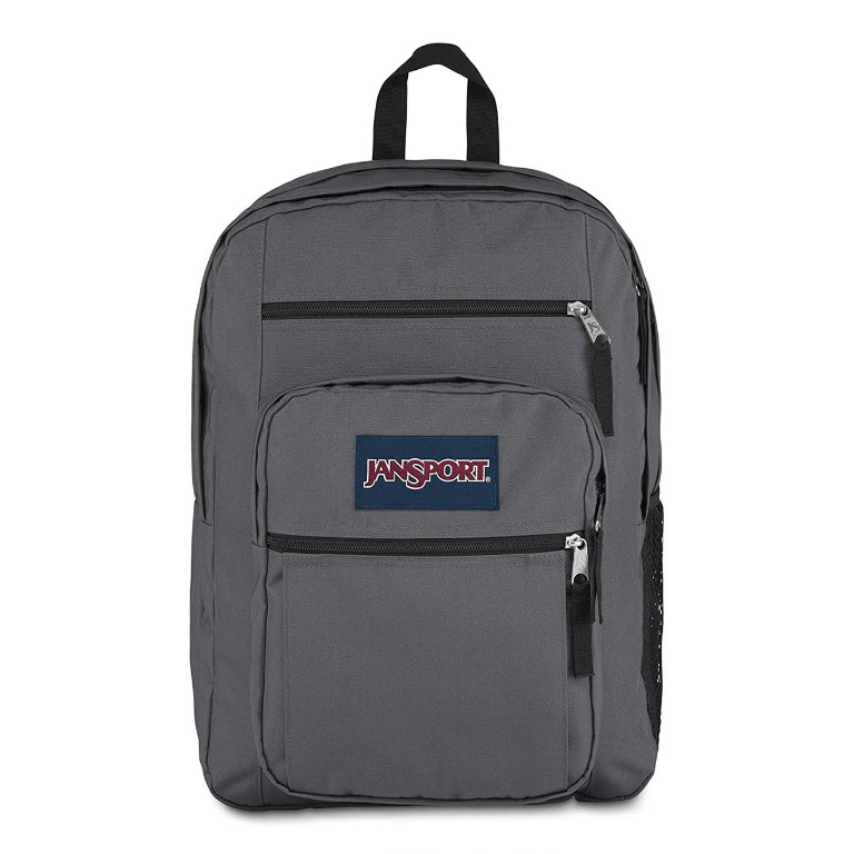 Tas JanSport Big Student Grey Original, Fesyen Pria, Tas