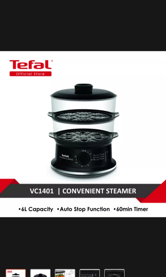 Tefal Food Steamer (6 Litres), TV & Home Appliances, Irons & Steamers