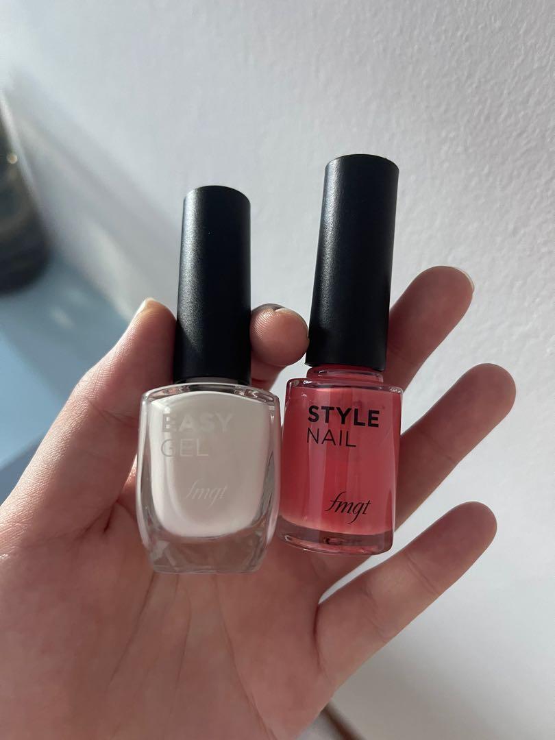The Face Shop nail polish in pink / white, Beauty & Personal Care, Hands & Nails on Carousell The Face Shop nail polish in pink / white, Beauty & Personal Care, Hands & Nails on Carousell