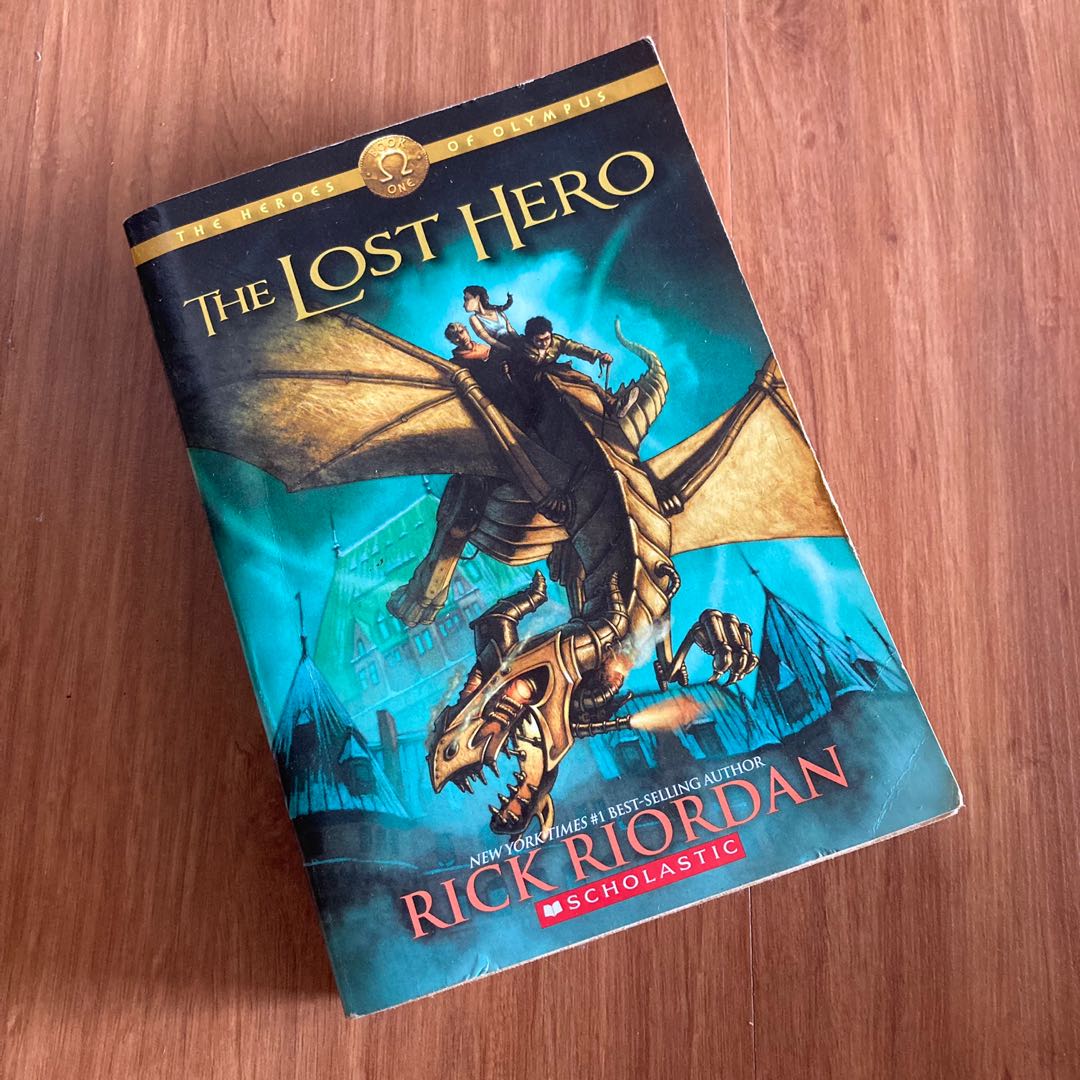 The Lost Hero Book 1 Of The Heroes Of Olympus Series Books Stationery Books On Carousell