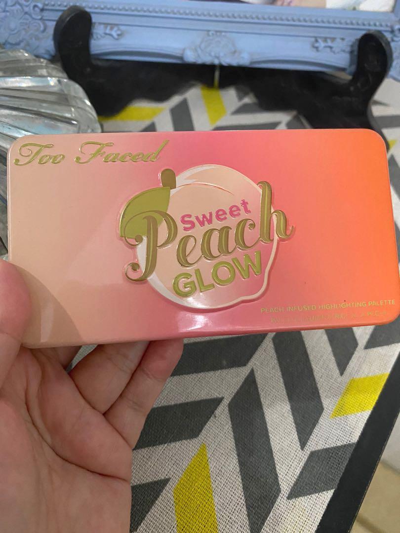 Too Faced Peach Palette Beauty Personal Care Face Makeup On Carousell