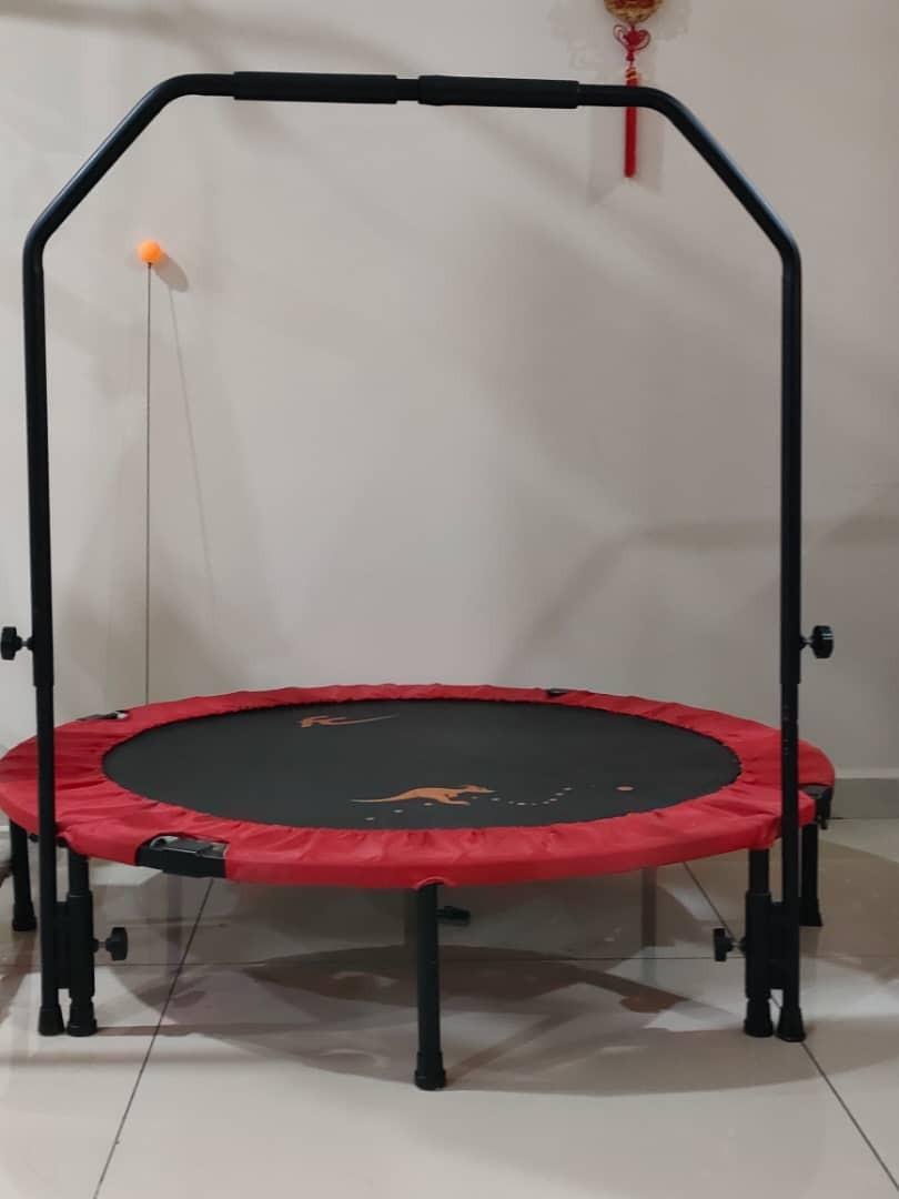 Trampoline shop fitness concept